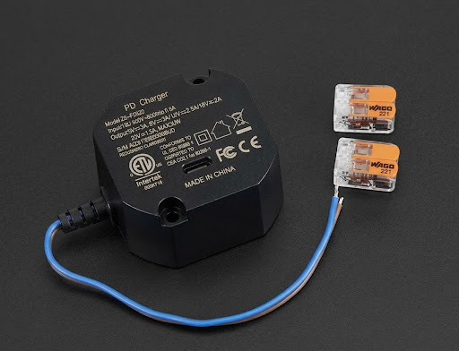 Alimentatore USB-C PD 30W da incasso ZQ-P3020C